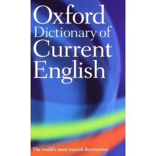 OXFORD DICTIONARY OF CURRENT ENGLISH 4TH EDITION