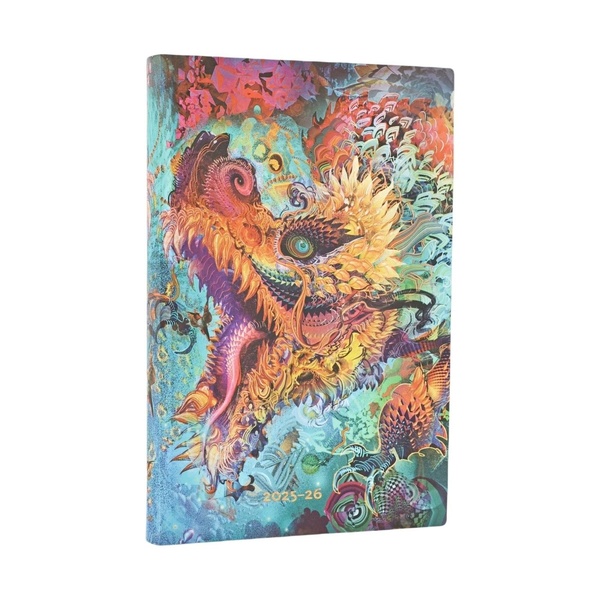13 MOIS FLEXI 2026 DRAGON BOURDONNANT MAXI UN JOUR PAR PAGE
