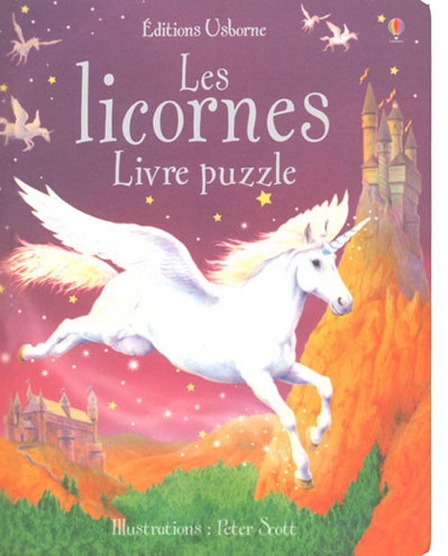 LICORNES LIVRE PUZZLE