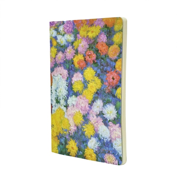 CAHIERS LES CHRYSANTHEMES DE MONET A4 LIG. 80PG.