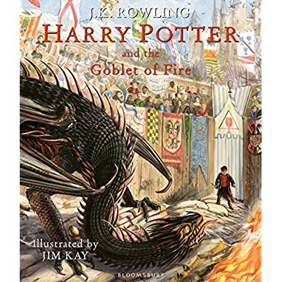 HARRY POTTER AND THE GOBLET OF FIRE ILLUSTRATED EDITION