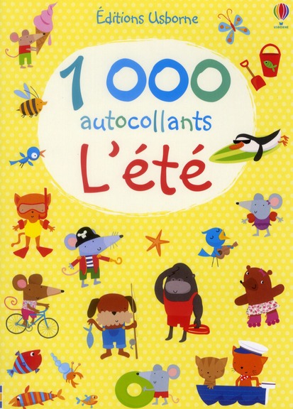 1000 AUTOCOLLANTS - L'ETE