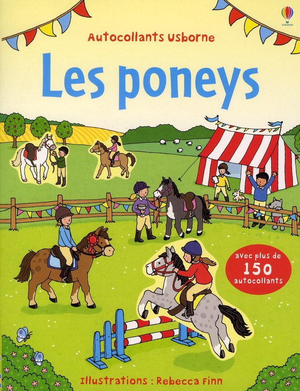 LES PONEYS - AUTOCOLLANTS USBORNE