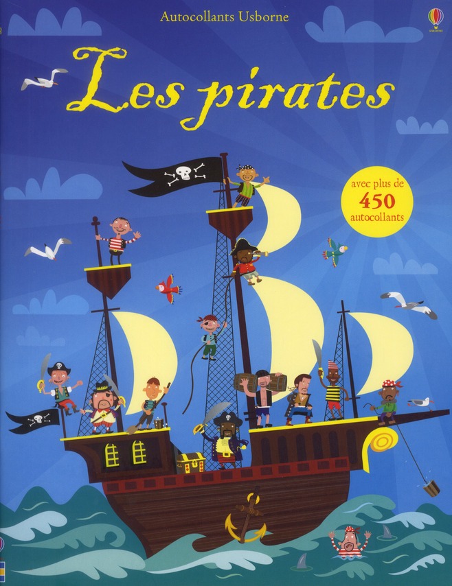 LES PIRATES - AUTOCOLLANTS USBORNE