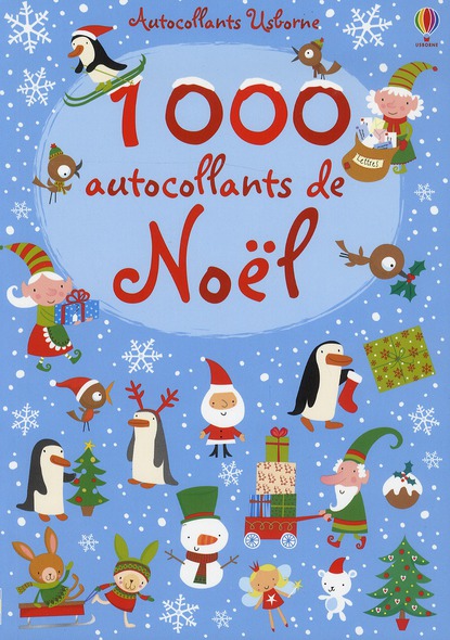 1000 AUTOCOLLANTS DE NOEL - AUTOCOLLANTS USBORNE