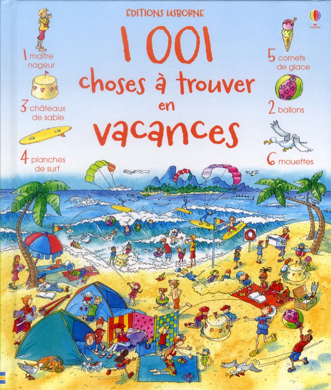 1001 CHOSES A TROUVER EN VACANCES