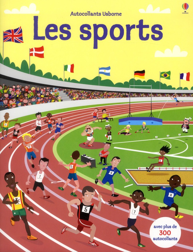 LES SPORTS - AUTOCOLLANTS USBORNE