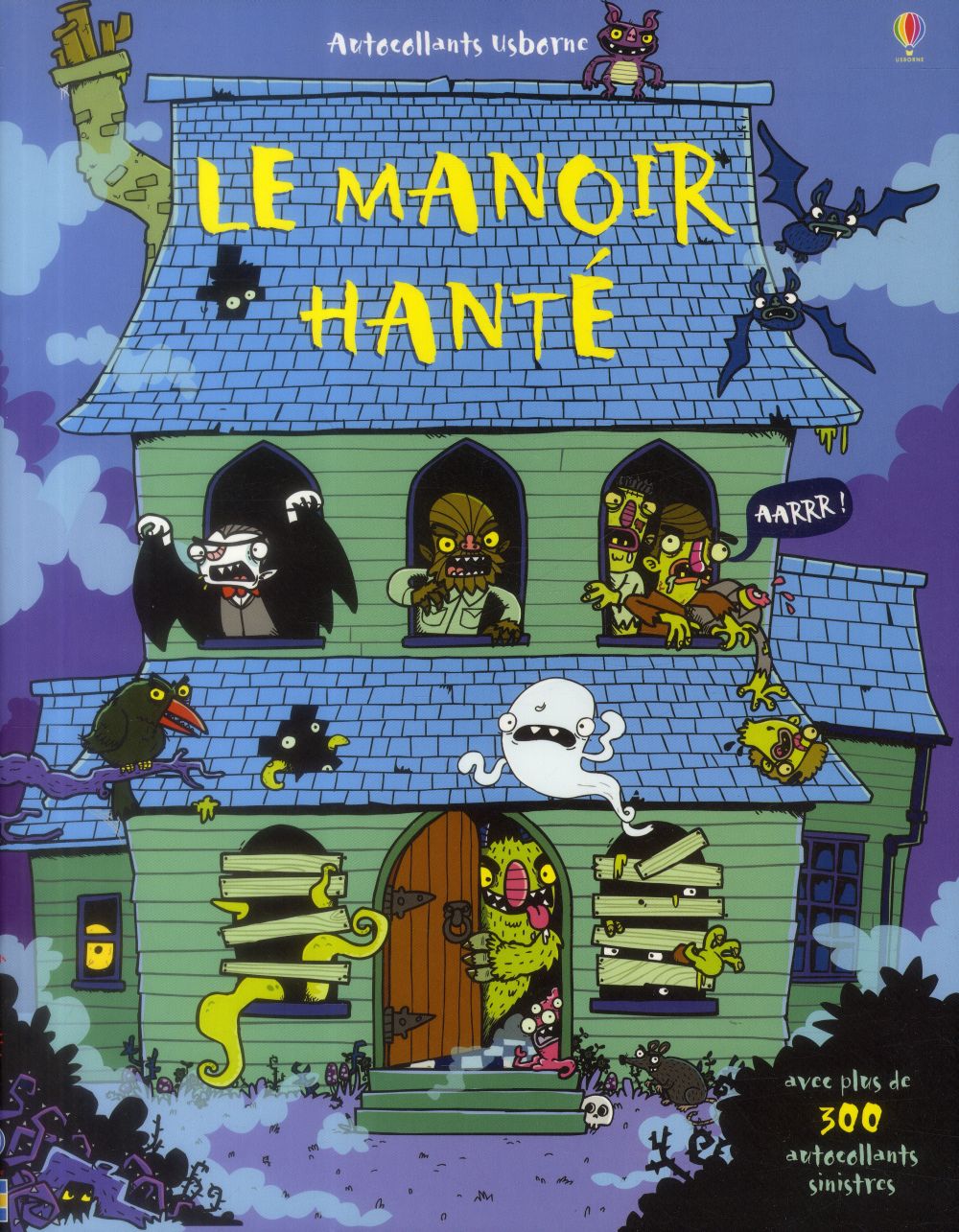 LE MANOIR HANTE - AUTOCOLLANTS USBORNE