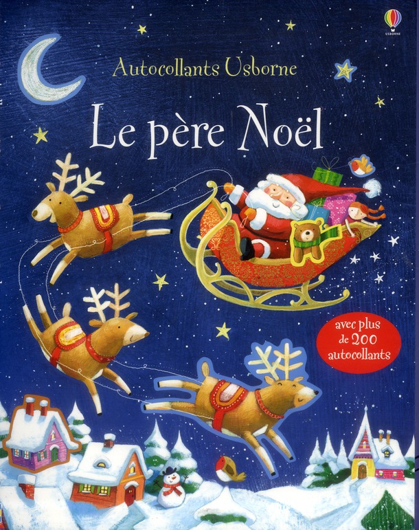 LE PERE NOEL - PREMIER AUTOCOLLANTS