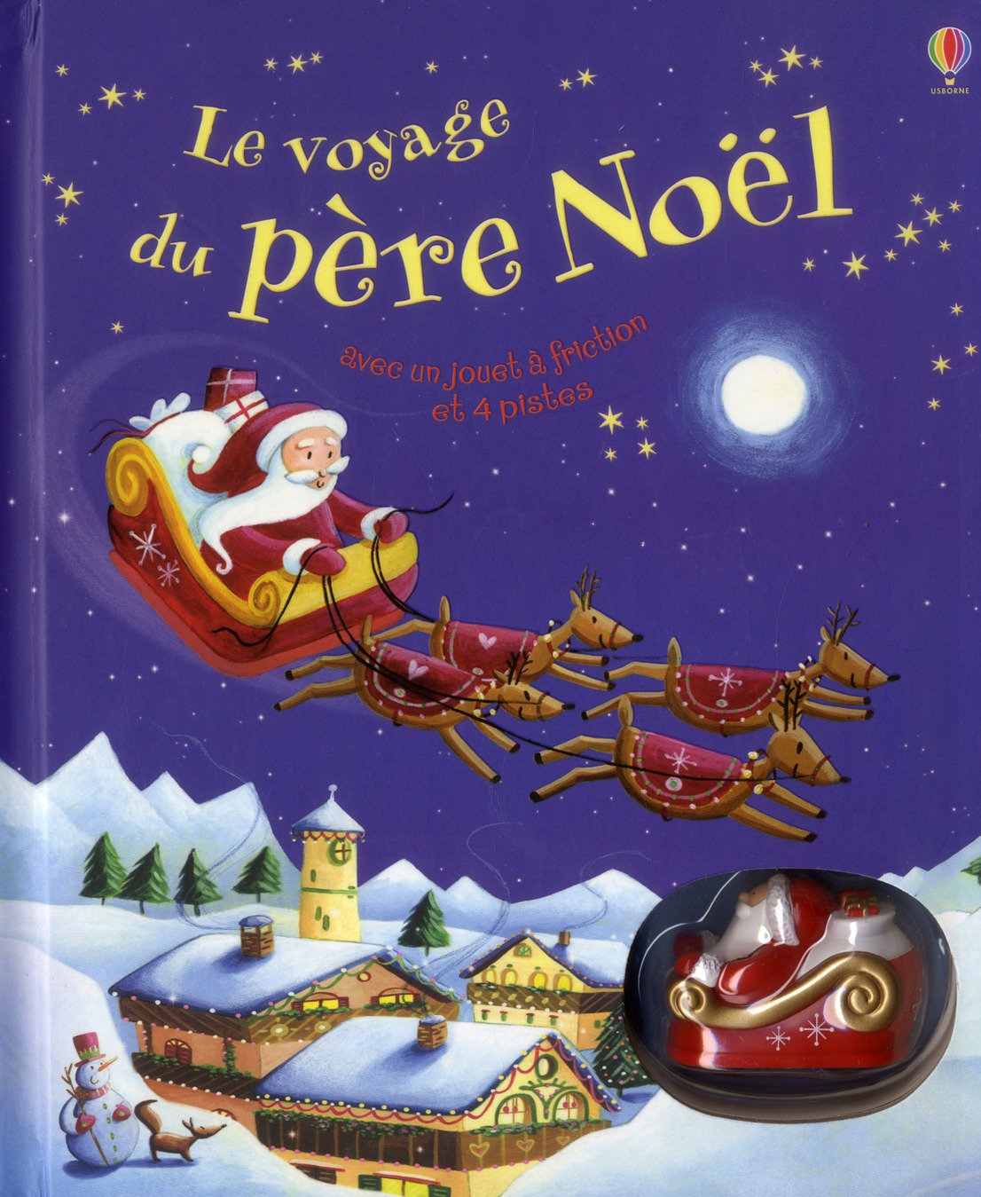 LE PERE NOEL- AVEC JOUET A FRICTION