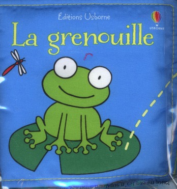 LA GRENOUILLE - LIVRE TISSU