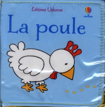 LA POULE - LIVRE TISSU