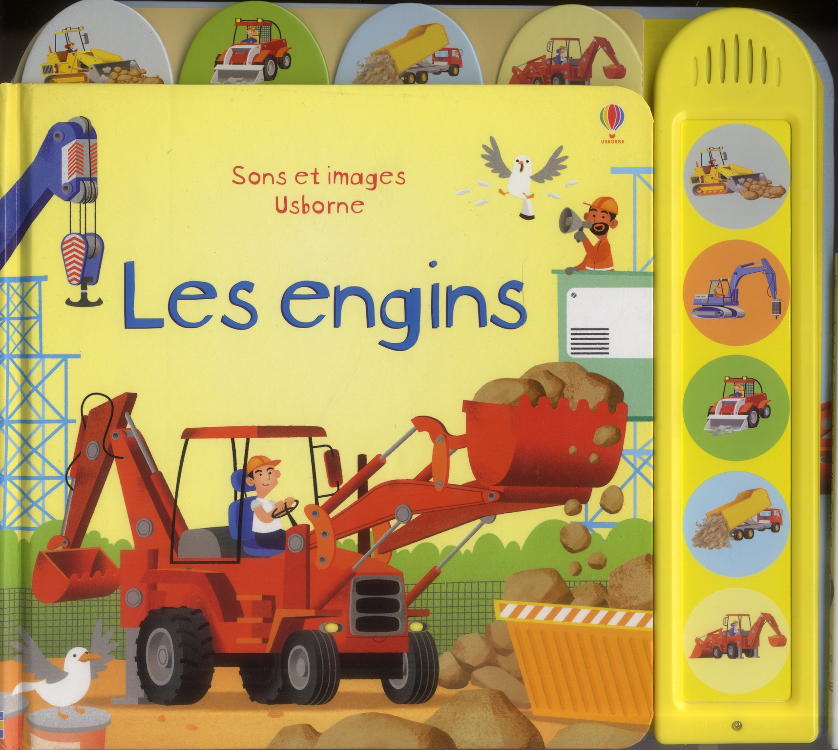 LES ENGINS - SONS ET IMAGES USBORNE