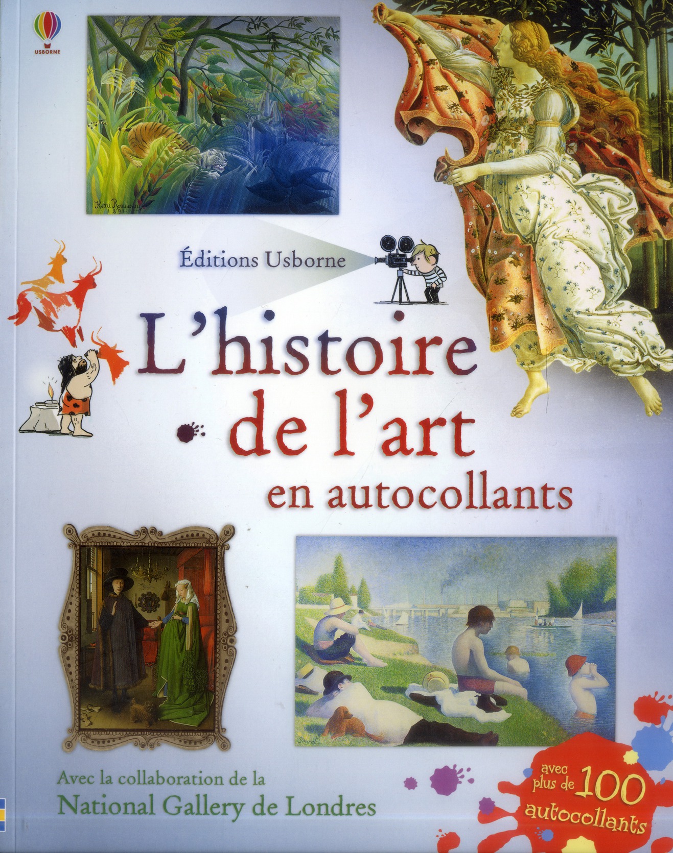 L'HISTOIRE DE L'ART EN AUTOCOLLANTS