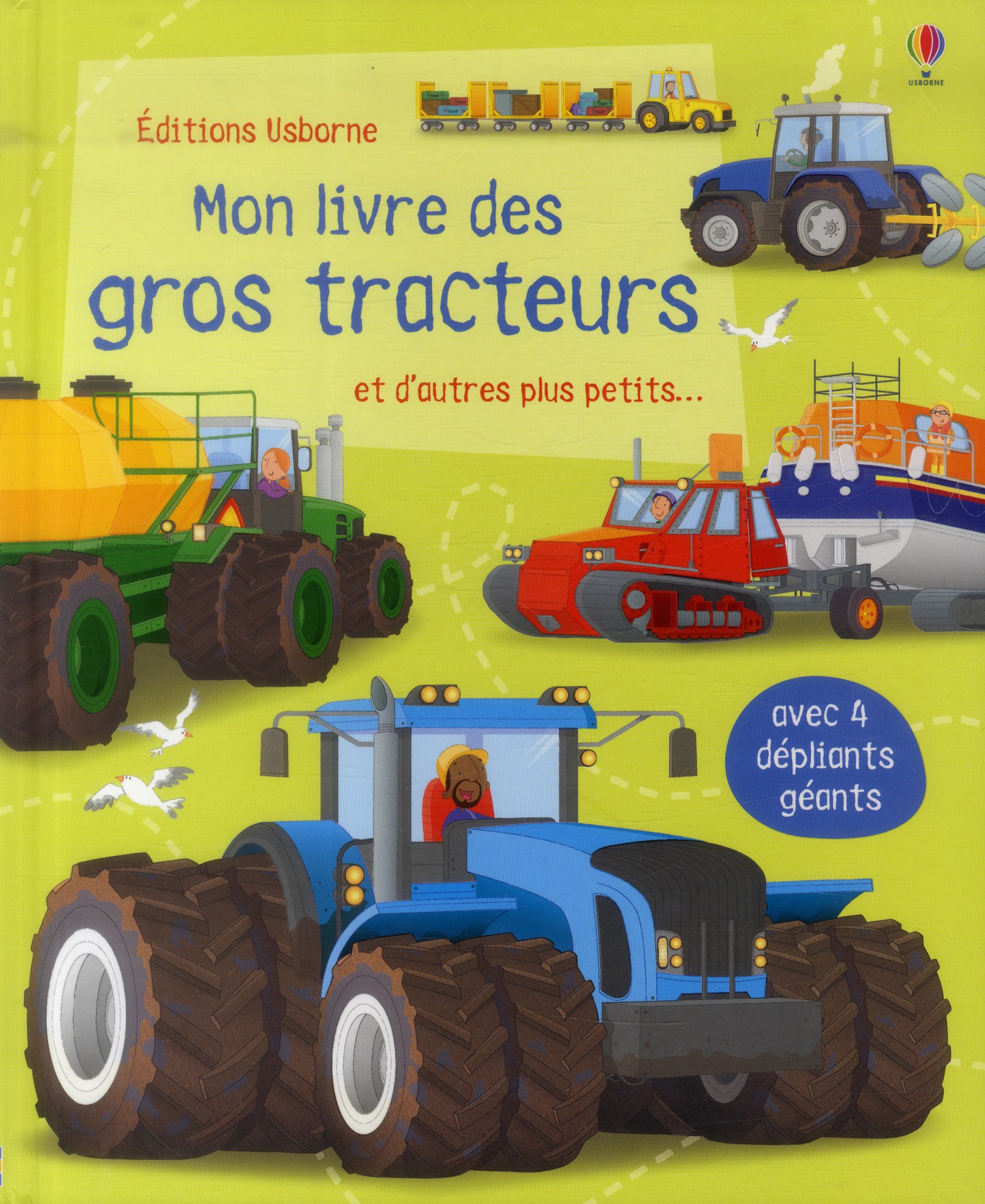 MON GRAND LIVRE : MON LIVRE DES GROS TRACTEURS