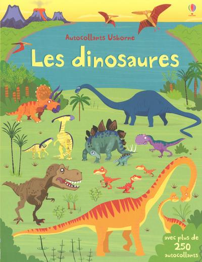 LES DINOSAURES - AUTOCOLLANTS USBORNE