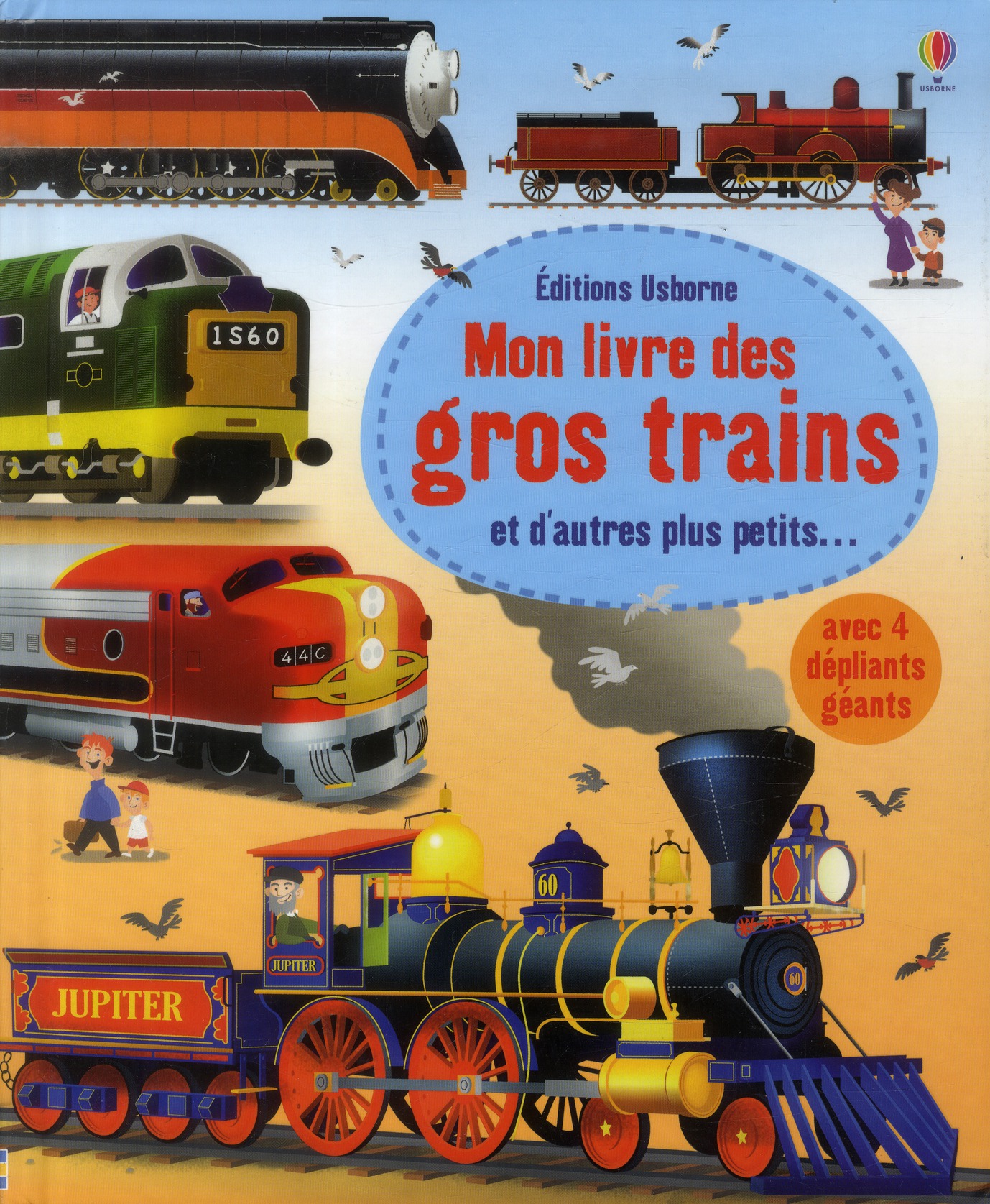 MON GRAND LIVRE : MON LIVRE DES GRANDS TRAINS