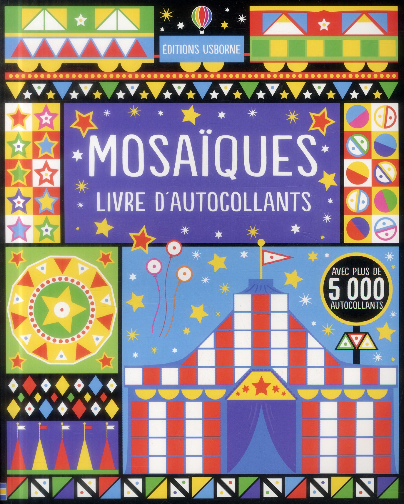 MOSAIQUES - LIVRE D'AUTOCOLLANTS