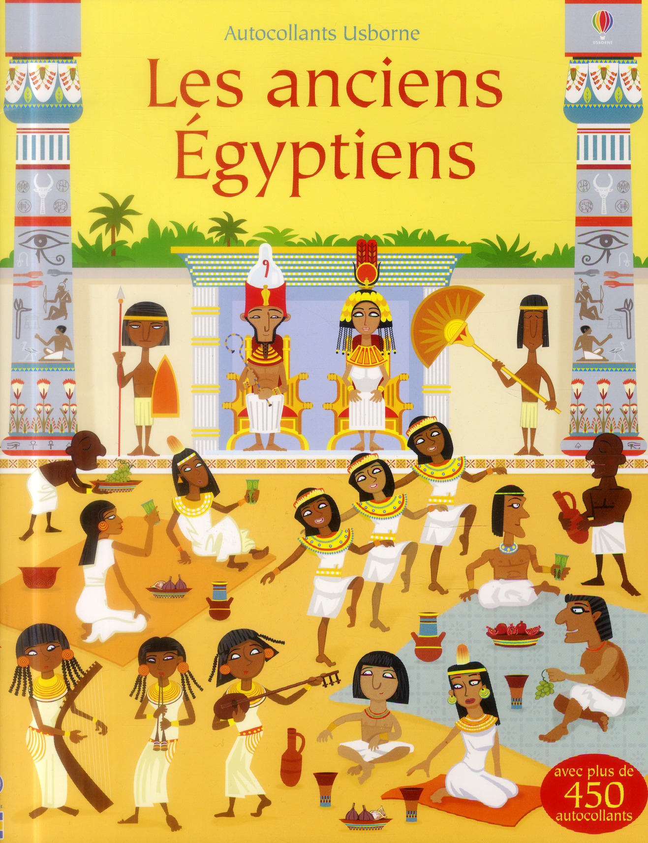 LES ANCIENS EGYPTIENS - AUTOCOLLANTS USBORNE