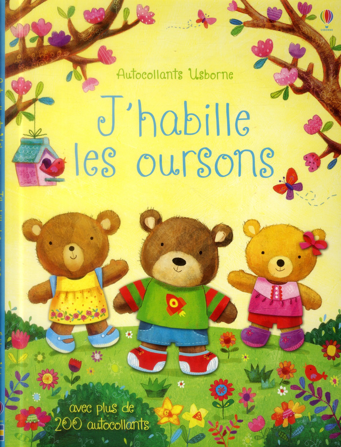 J'HABILLE LES OURSONS - AUTOCOLLANTS USBORNE