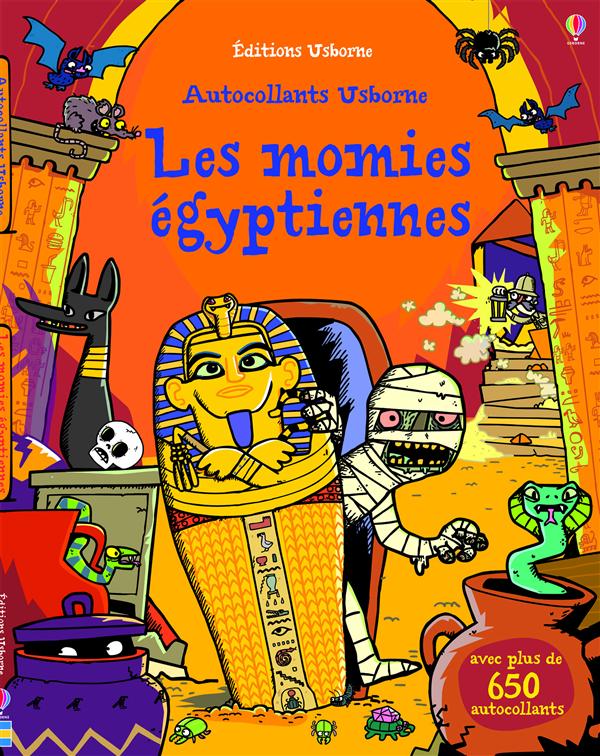 LES MOMIES EGYPTIENNES - AUTOCOLLANTS USBORNE