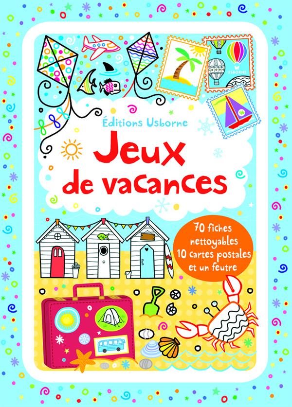 BOITE DE FICHES JEUX DE VACANCES