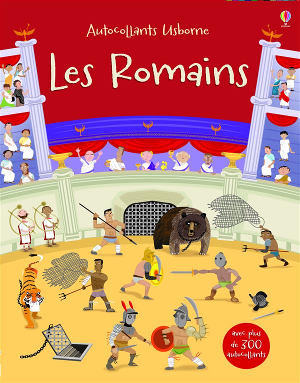 LES ROMAINS - AUTOCOLLANTS USBORNE