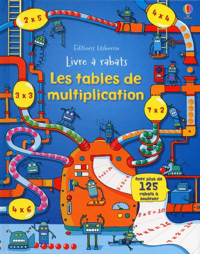 LES TABLES DE MULTIPLICATION - LIVRE A RABATS