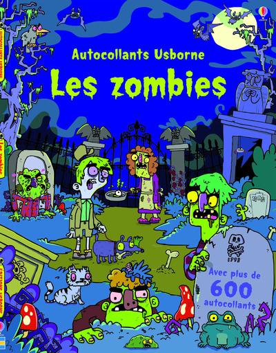 LES ZOMBIES - AUTOCOLLANTS USBORNE