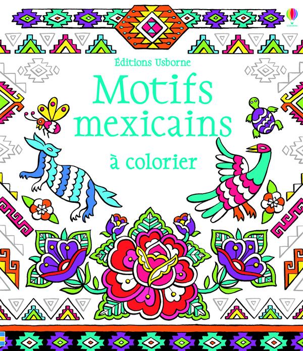 MOTIFS MEXICAINS A COLORIER