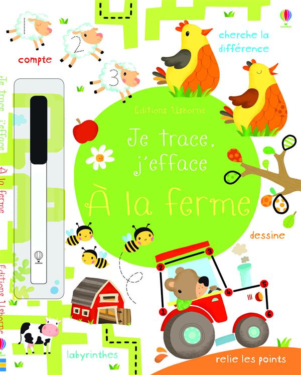 JE TRACE, J'EFFACE - A LA FERME