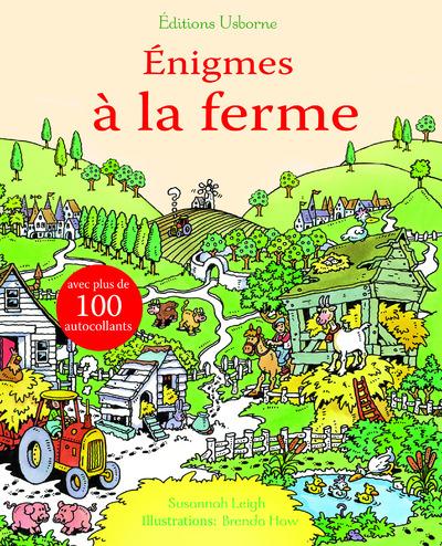 ENIGMES A LA FERME - AUTOCOLLANTS USBORNE