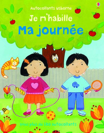 JE M'HABILLE - MA JOURNEE - AUTOCOLLANTS USBORNE