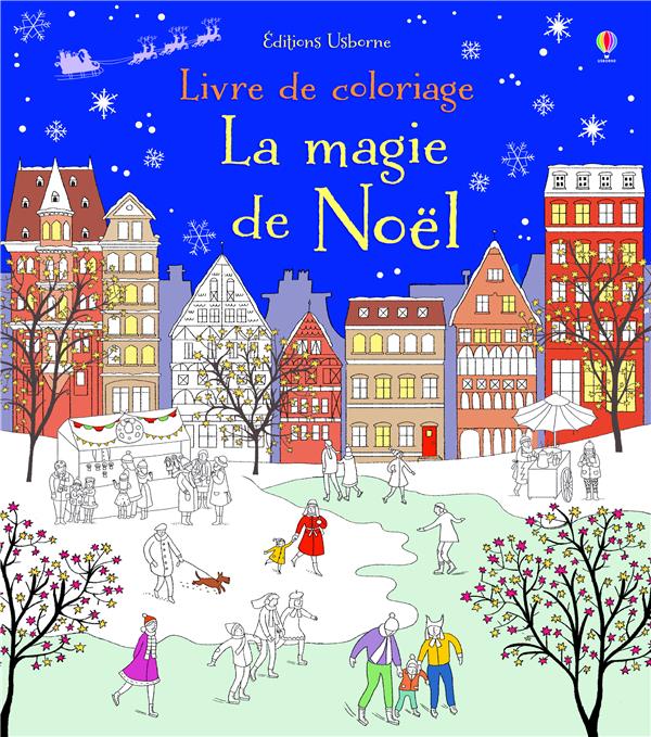 LA MAGIE DE NOEL A COLORIER