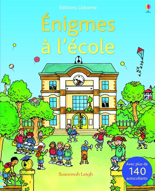 ENIGMES A L'ECOLE - AUTOCOLLANTS USBORNE