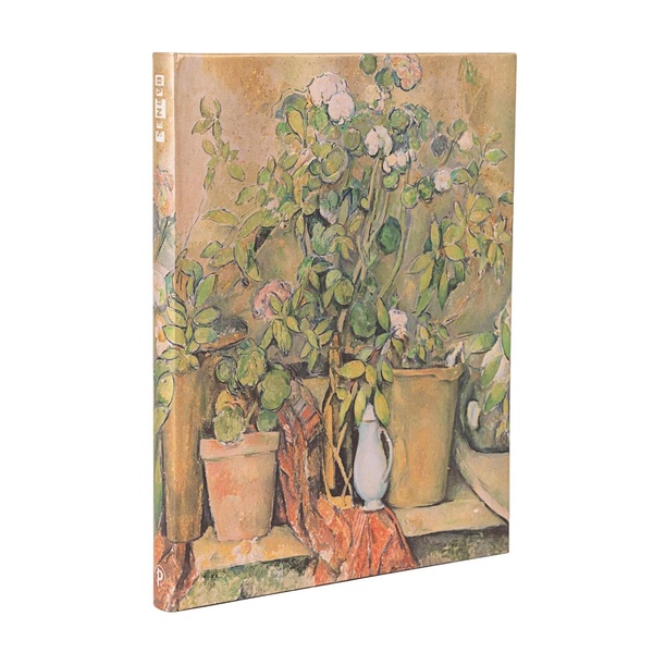 CARNET PB POTS EN TERRE CUITE ET FLEURS DE CEZANNE ULTRA N.L. 144PG