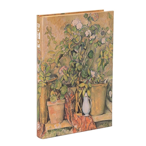 CARNET PB POTS EN TERRE CUITE ET FLEURS DE CEZANNE MINI LIG. 176PG