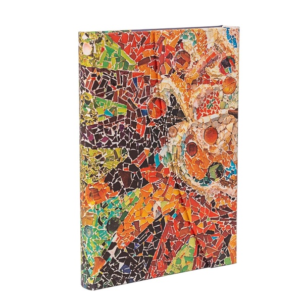 CARNET PB LE SOLEIL DE GAUDI LES MOSAIQUES DE GAUDI MIDI LIG. 144PG