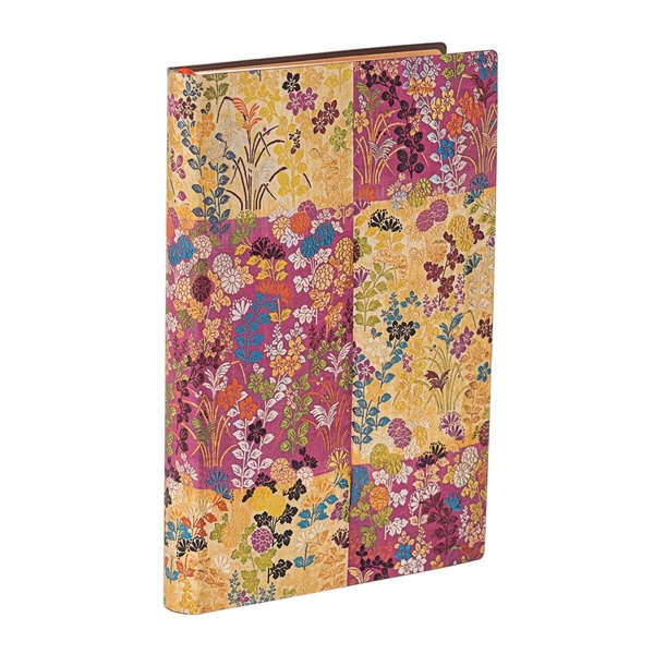 CARNET FLEXIS KARA-ORI ROSE KIMONO JAPONAIS MINI LIG. 208PG