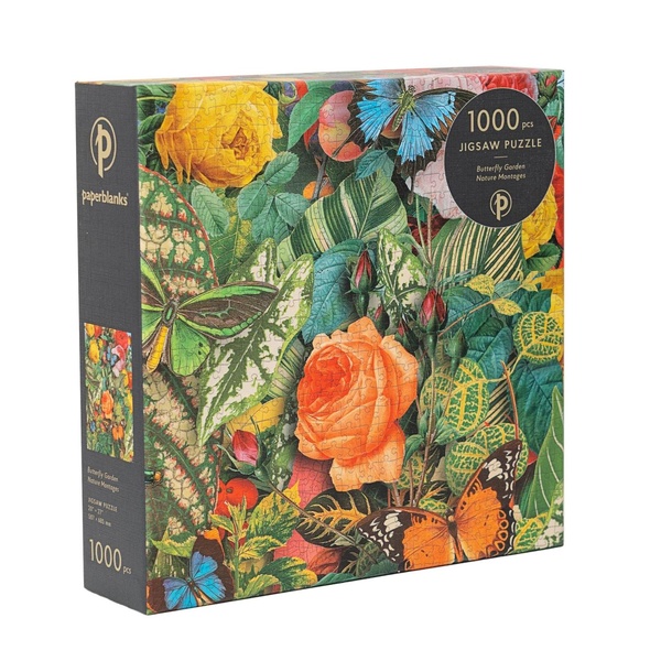 PUZZLES JARDIN AUX PAPILLONS MONTAGES NATURE