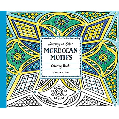 JOURNEY IN COLOR MOROCCAN MOTIFS COLOURING BOOK
