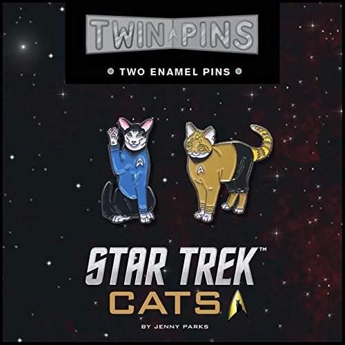 STAR TREK CATS TWINS PINS