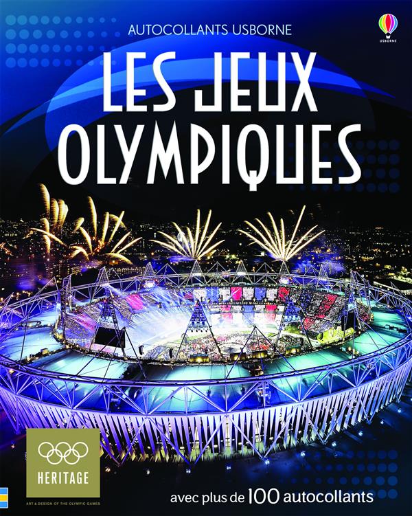 LES JEUX OLYMPIQUES - AUTOCOLLANTS USBORNE