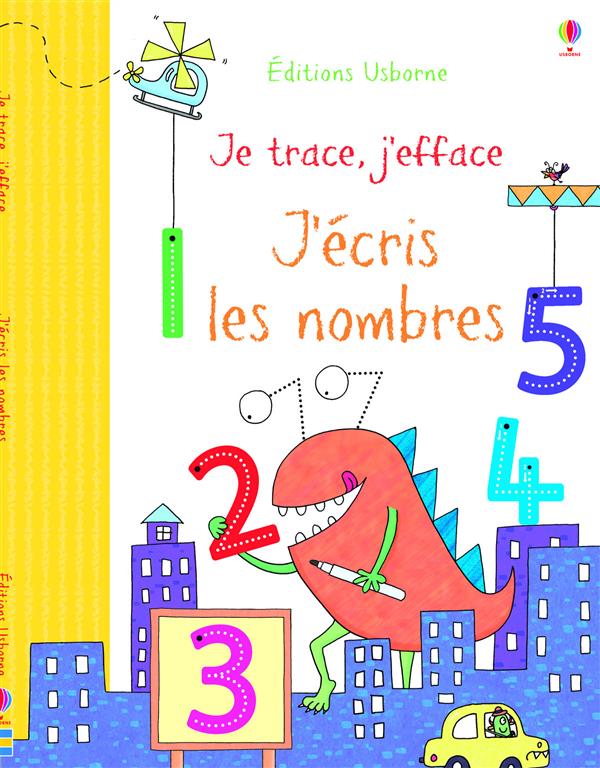 JE TRACE, J'EFFACE - J'ECRIS LES NOMBRES