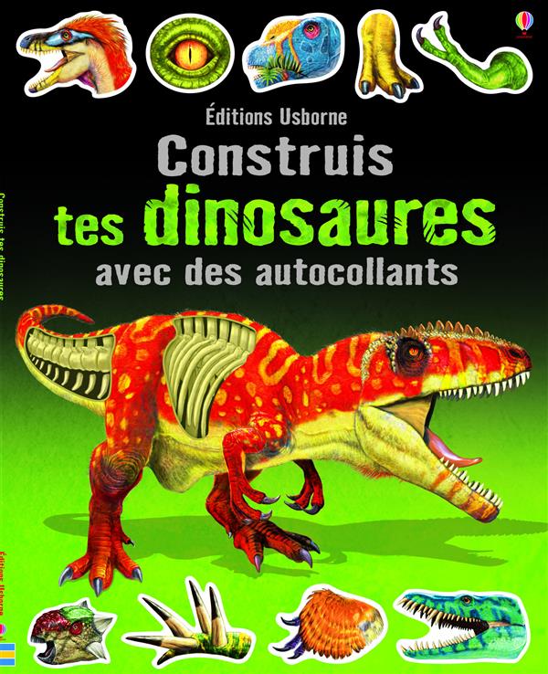 CONSTRUIS TES DINOSAURES AVEC DES AUTOCOLLANTS