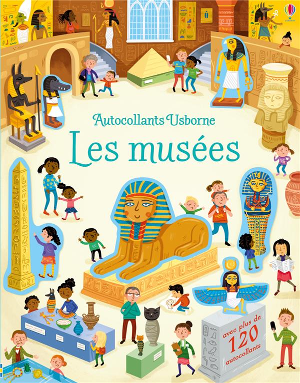 LES MUSEES - AUTOCOLLANTS USBORNE