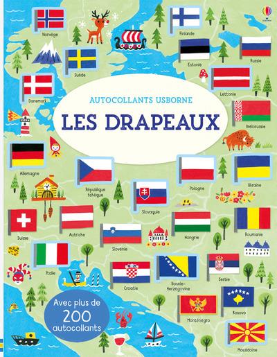 LES DRAPEAUX - PREMIERS AUTOCOLLANTS