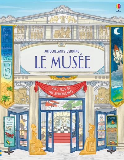 LE MUSEE - AUTOCOLLANTS USBORNE