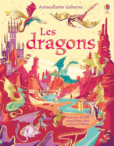 LES DRAGONS - AUTOCOLLANTS USBORNE