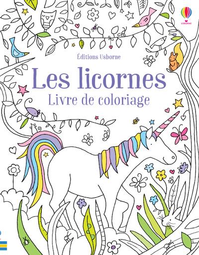 LES LICORNES - LIVRE DE COLORIAGE